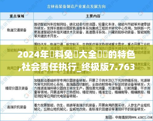 2024年資料免費大全優勢的特色,社会责任执行_终极版7.763
