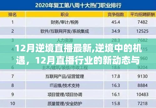 逆境中的机遇，12月直播行业新动态与趋势洞察