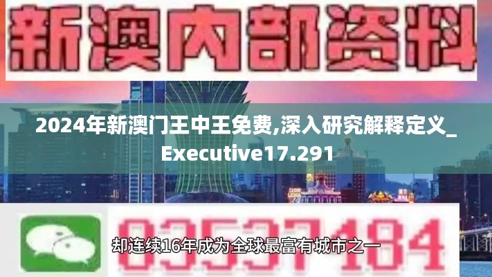 2024年新澳门王中王免费,深入研究解释定义_Executive17.291