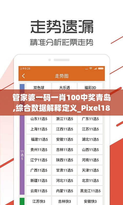 管家婆一码一肖100中奖青岛,综合数据解释定义_Pixel18.987