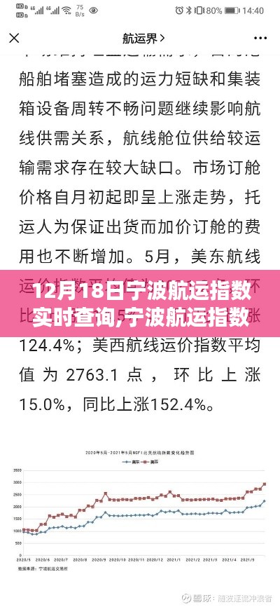 宁波航运指数领航科技，新纪元实时掌控查询