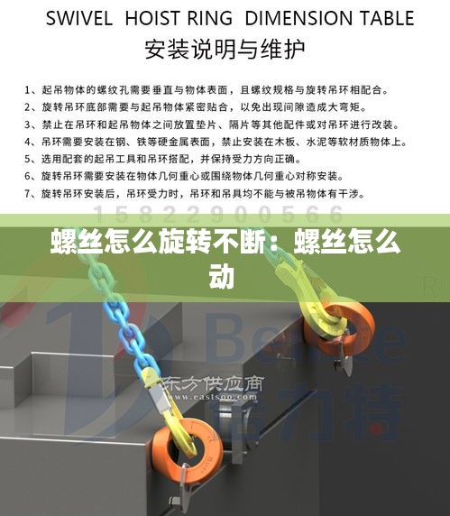 螺丝怎么旋转不断：螺丝怎么动 