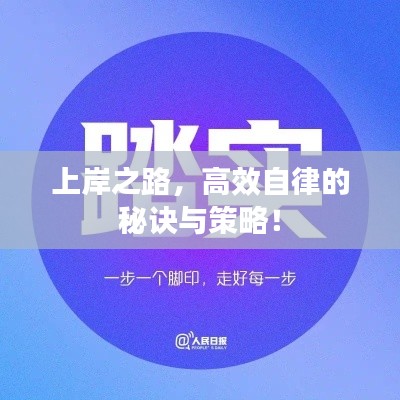 上岸之路，高效自律的秘诀与策略！