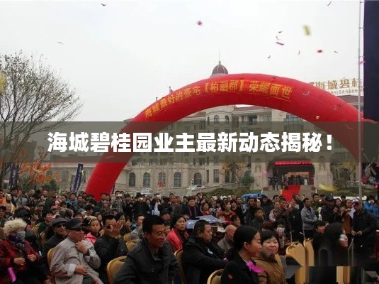 海城碧桂园业主最新动态揭秘！