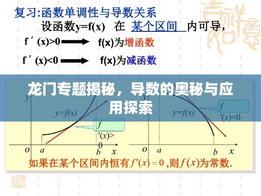 龙门专题揭秘，导数的奥秘与应用探索