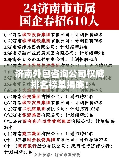 济南外包咨询公司权威排名榜单揭晓！