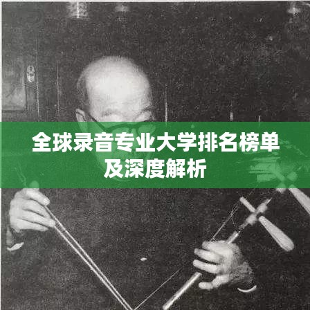 全球录音专业大学排名榜单及深度解析