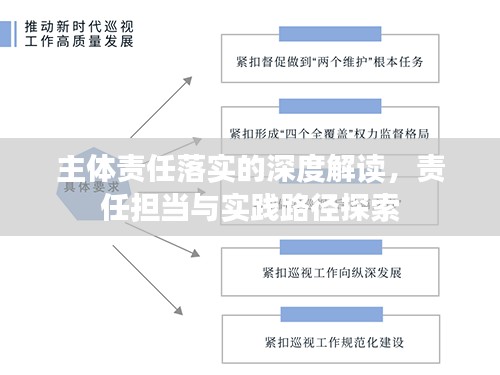 主体责任落实的深度解读，责任担当与实践路径探索