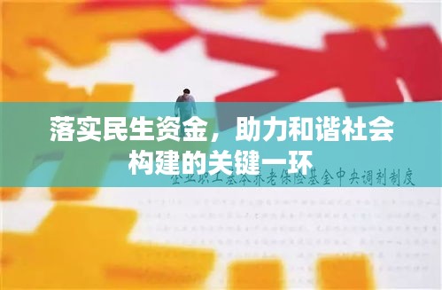 落实民生资金，助力和谐社会构建的关键一环